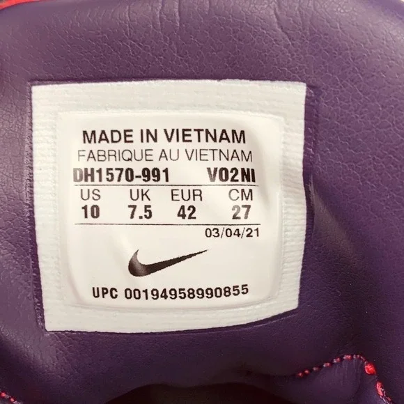 Nike Air Max 95 Premium By You Custom Womens Size 10 DH1570-991 Croc Reptile - Picture 6 of 9